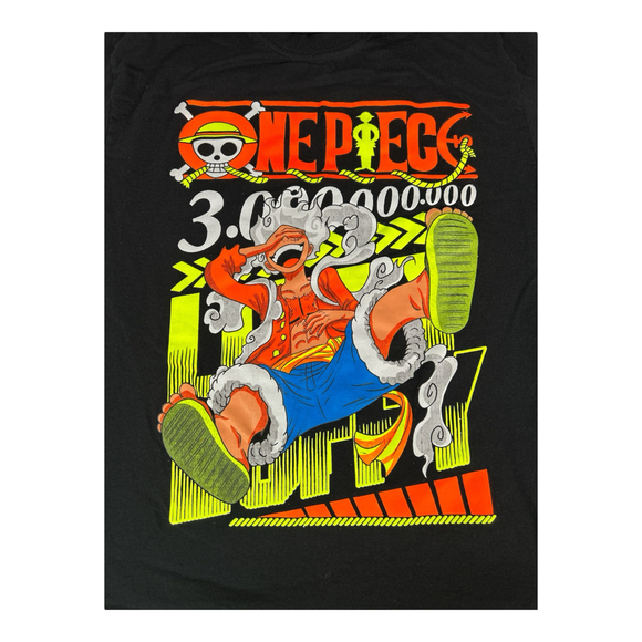 One Piece Neon Anime T-shirt Sz L - Picture 1 of 6